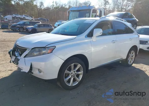 2011 Lexus Rx 350 z USA, uszkodzony, nr VIN 2T2BK1BA4BC114666